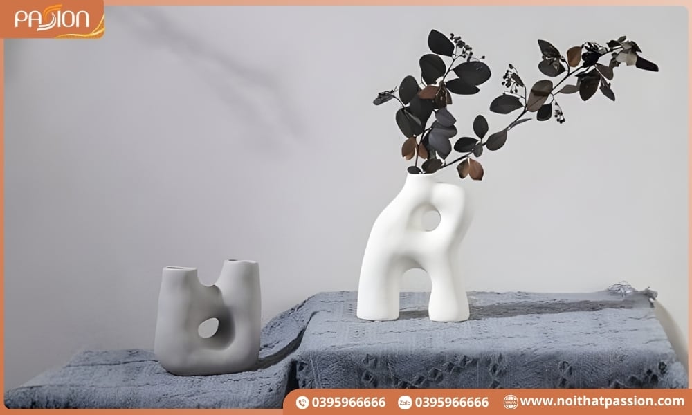Vì sao nên chọn bình hoa gốm Scandinavian tối giản tại Nội thất Passion