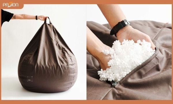 Định kỳ bổ sung hạt xốp khi ghế bị xẹp