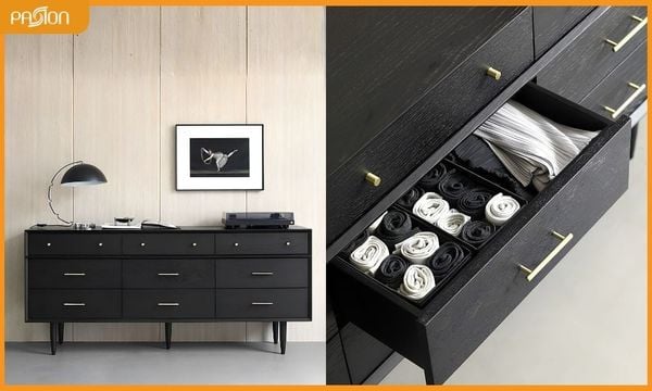 Tủ console trang trí phong cách tối giản GO1041