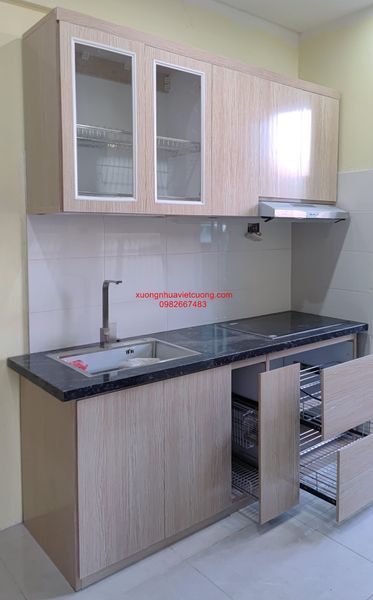 Tủ bếp nhựa TBN188 - ảnh chi tiết 2