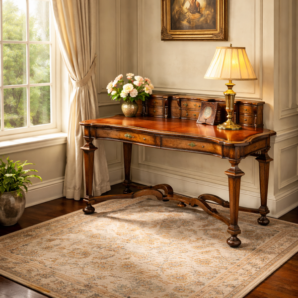 Bàn làm việc cổ điển phong cách Baroque