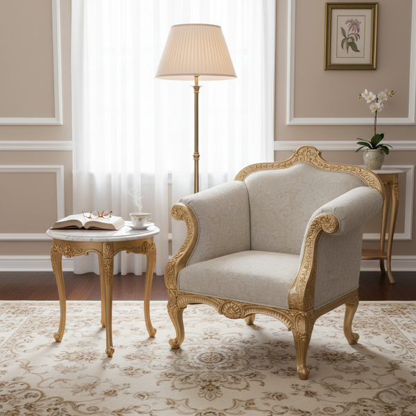 Bàn phụ cổ điển Louis XV Angelo Cappellini