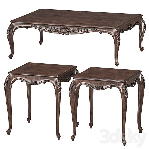 Bàn trà Andrea Fanfani phong cách Louis XV