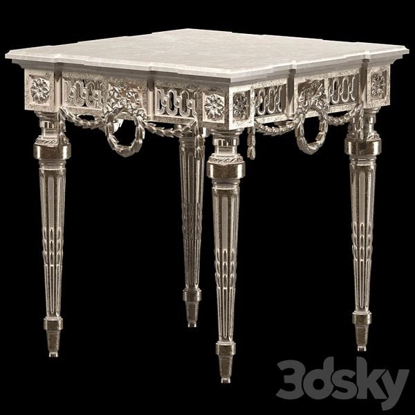 Bàn trà cổ điển Châu Âu DAPHNE