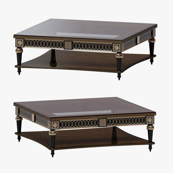 Bàn trà cổ điển vuông Nantes