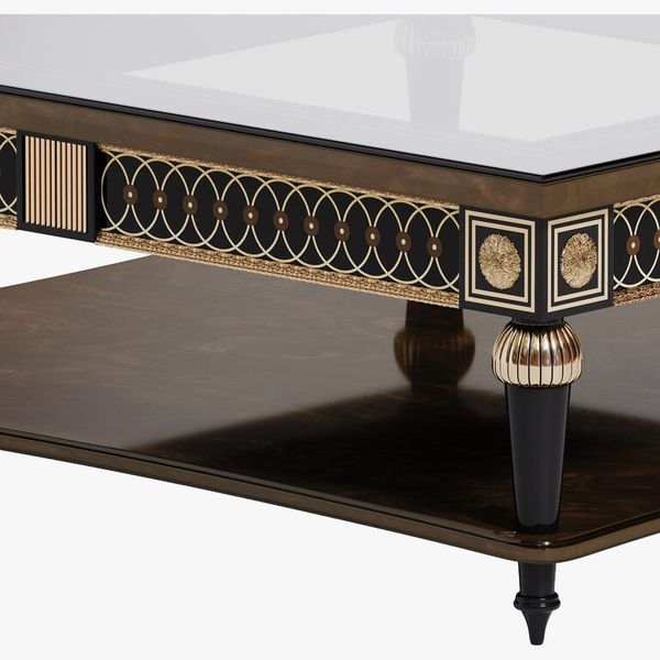 Bàn trà cổ điển vuông Nantes