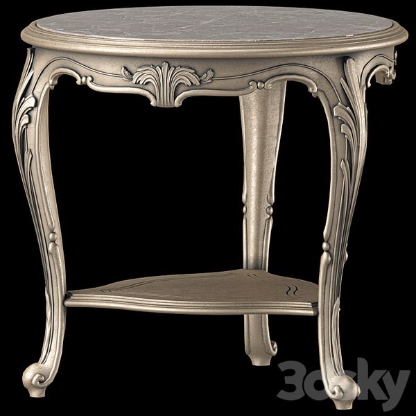 Bàn trà phụ cổ điển phong cách Ý