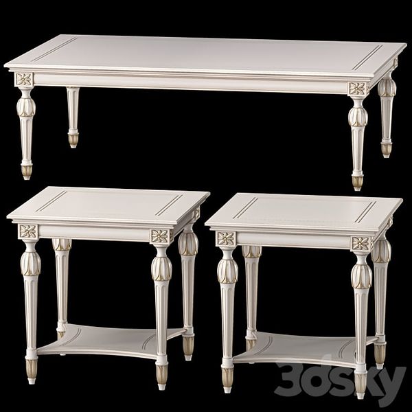 Bàn trà tân cổ điển Ý Roberto Giovannini