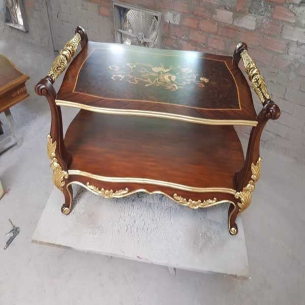 bàn trà cổ điển châu âu