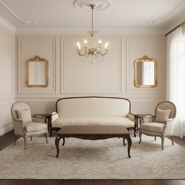 Bàn trà Andrea Fanfani phong cách Louis XV