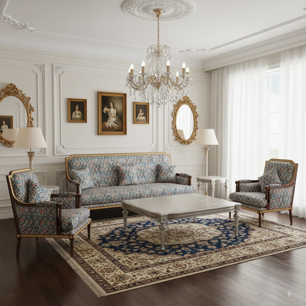 Bàn trà phụ cổ điển Pháp Louis XVI
