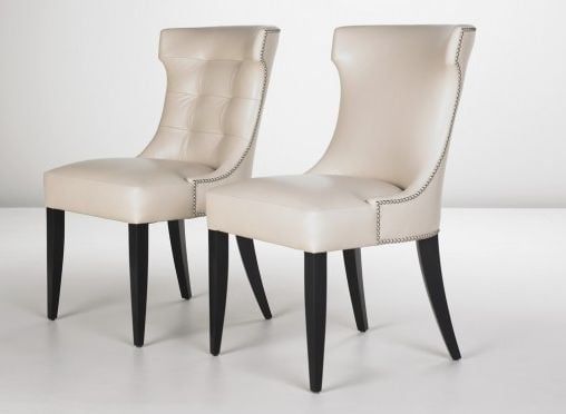 Ghế ăn gỗ sồi bọc nệm Plain