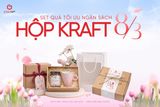 Hộp Quà Kraft 8/3 - Nhỏ Kinh Tế, Lớn Yêu Thương