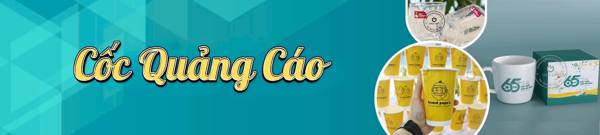 Ly, Cốc Quảng Cáo