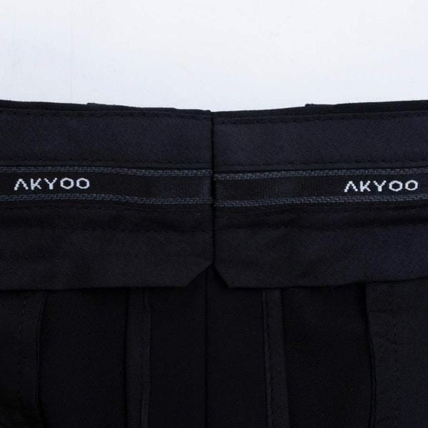 Chi tiết quần âu xám big size nam AKYOO, thời trang cho người ngoại cỡ từ 80-140kg