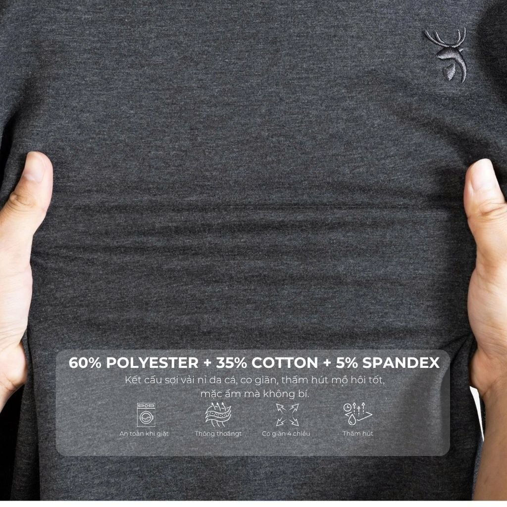 Mô tả set bộ nỉ xám big size nam Akyoo