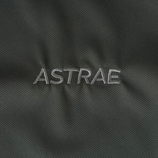 Logo ASTRAE thêu trên áo polo ghi big size nam