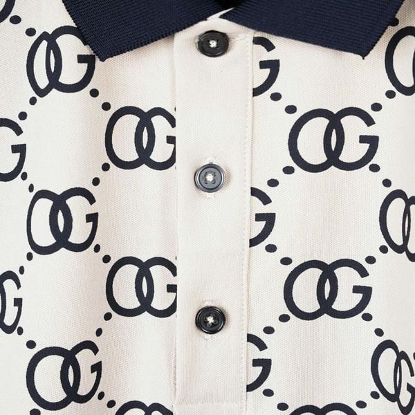 Chi tiết áo polo cổ than big size nam AKYOO