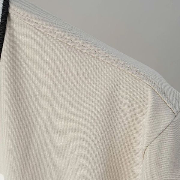 Chi tiết áo polo phối ghi big size nam AKYOO