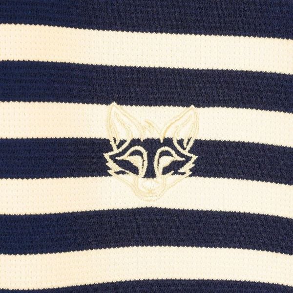 Chi tiết áo polo sọc big size nam AKYOO