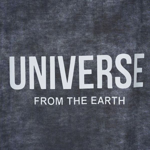 Chi tiết áo thun loang xám big size nam AKYOO