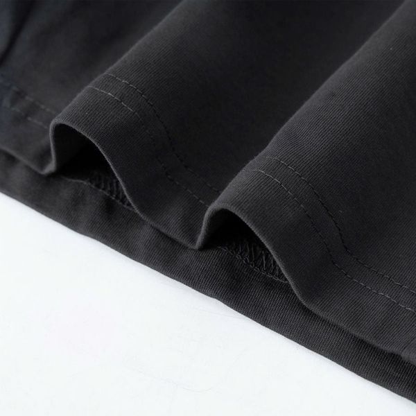 Chi tiết túi sau quần short thun đen big size nam