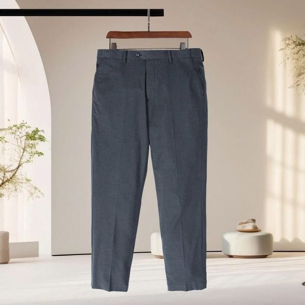 Chi tiết quần âu xam a3 big size nam AKYOO