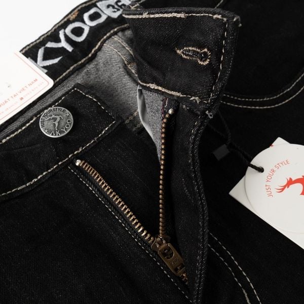 Chi tiết quần short jean a4 big size nam AKYOO