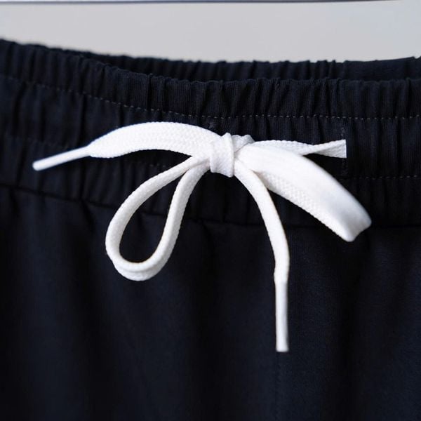 Chi tiết set bộ đen big size nam AKYOO