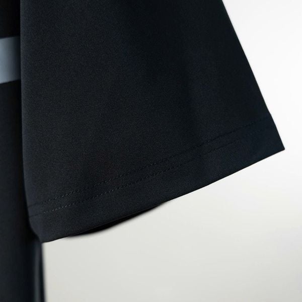 Chi tiết set bộ thể thao đen big size nam AKYOO