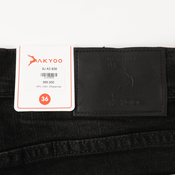 Bảng size quần short jean big size nam AKYOO