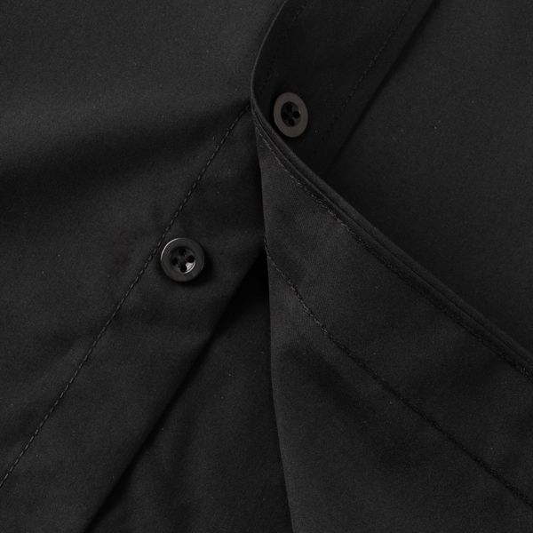 Mô tả chi tiết áo sơ mi đen dài tay big size nam AKYOO