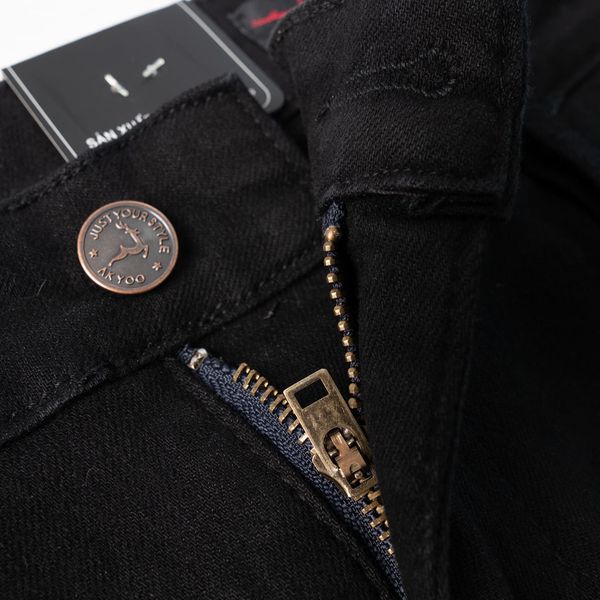 Mô tả chi tiết quần jean đen big size nam AKYOO