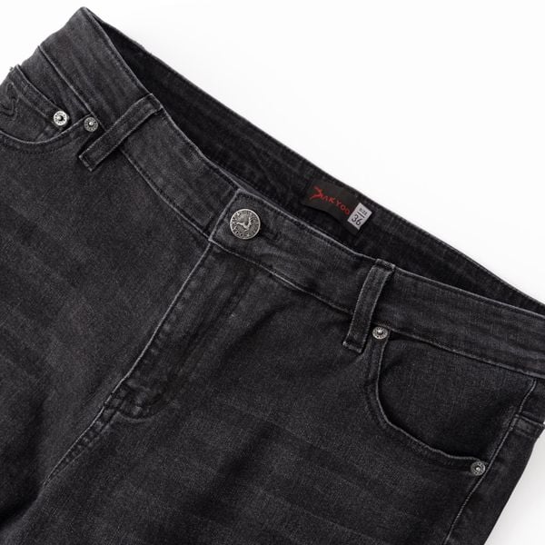 Mô tả chi tiết quần jean đen xám big size nam AKYOO