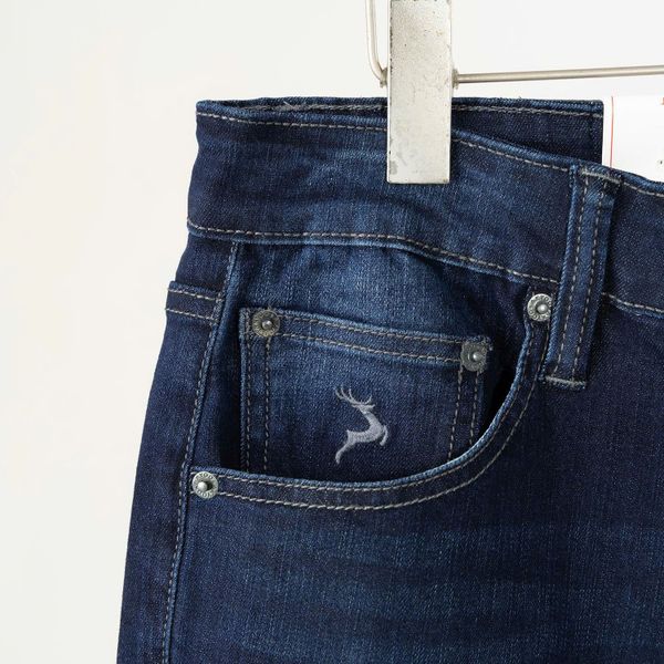 Mô tả chi tiết quần jean xanh xước big size nam AKYOO