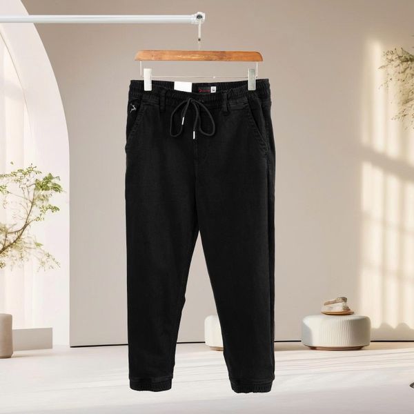 Chi tiết quần jean jogger big size nam AKYOO