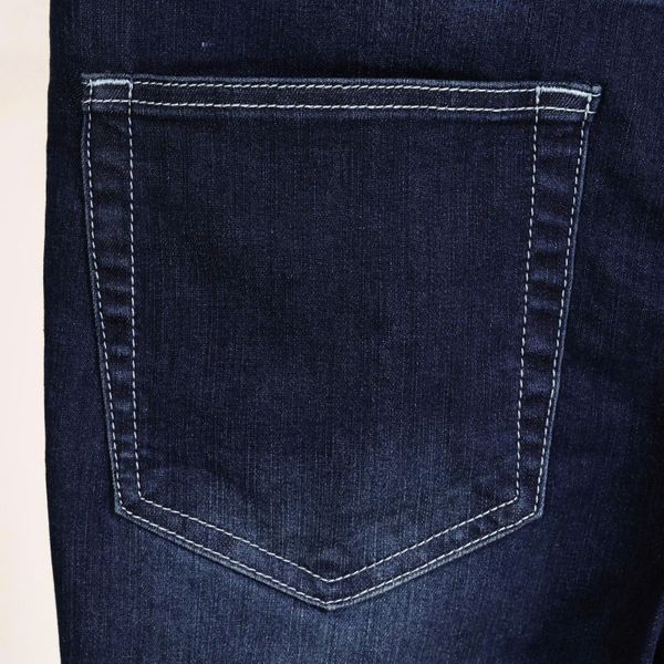 Chi tiết quần jean xanh was big size nam Akyoo