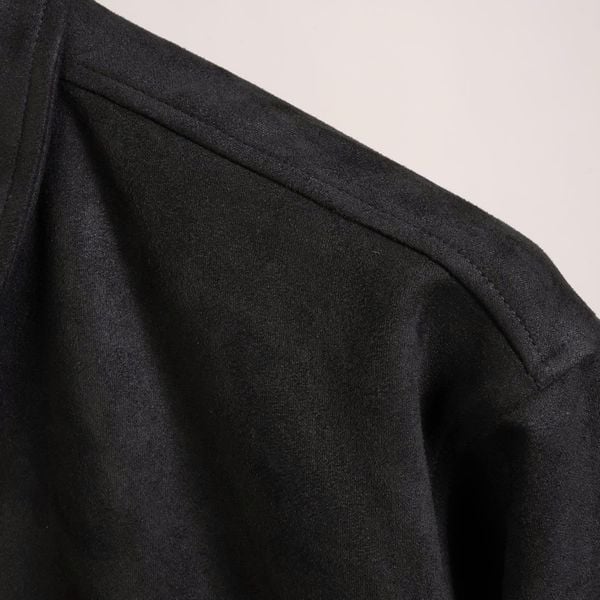 Mô tả chi tiết áo khoác da lộn big size nam Akyoo