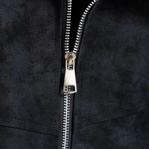 Chi tiết áo da big size nam AKYOO