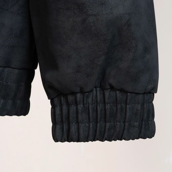 Chi tiết áo da big size nam AKYOO