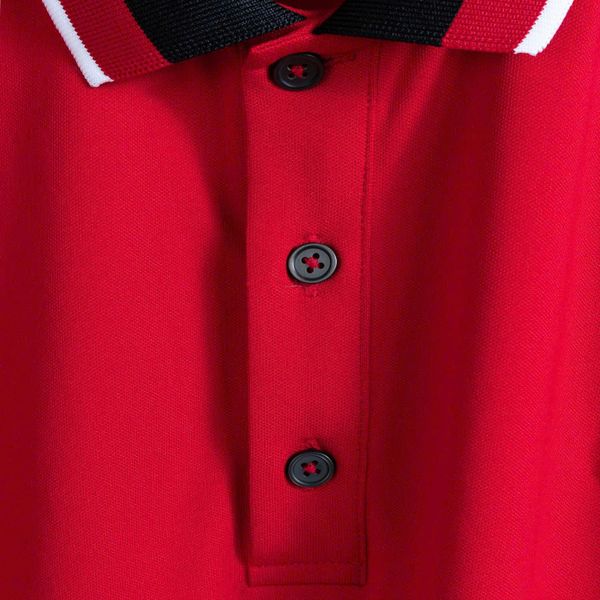 Mô tả chi tiết áo polo đỏ big size nam AKYOO