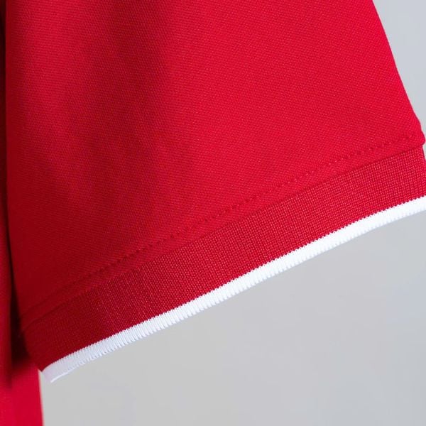 Mô tả chi tiết áo polo đỏ big size nam AKYOO
