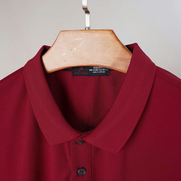 Chi tiết áo polo in big size nam AKYOO