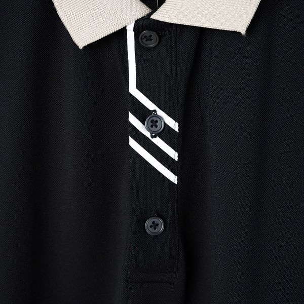 Chi tiết áo polo cổ ghi big size nam AKYOO