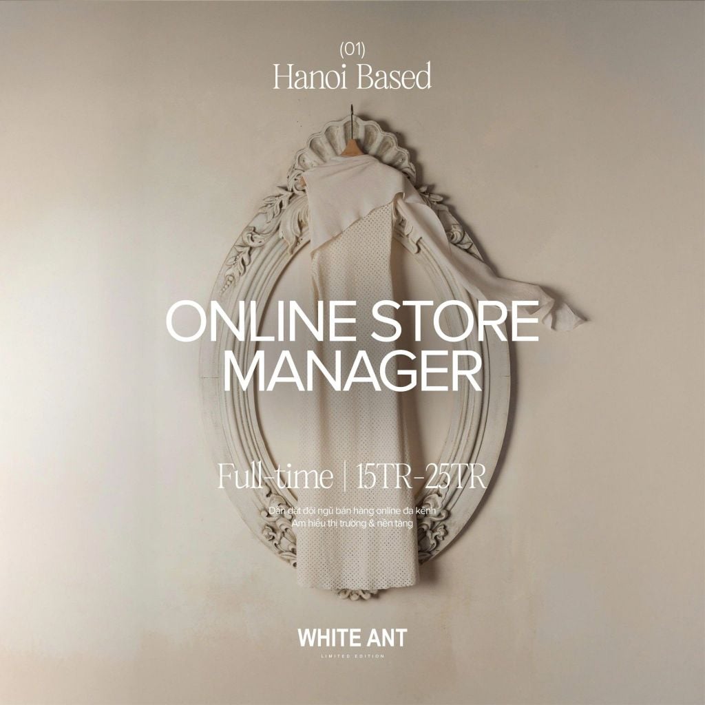 TUYỂN DỤNG I CỬA HÀNG TRƯỞNG HỆ THỐNG ONLINE