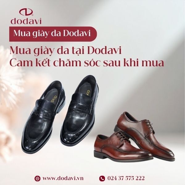 Mua Giày Da Tại Dodavi – Cam Kết Chăm Sóc Sau Khi Mua