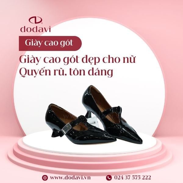 Giày cao gót đẹp cho nữ – Quyến rũ, tôn dáng