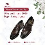 Giày Cưới Nam 2026: Mẫu Đẹp – Sang Trọng – Dễ Phối Vest