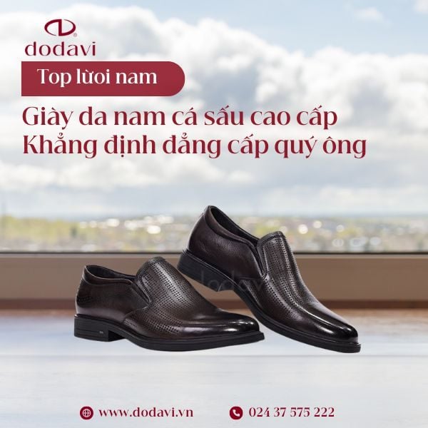 Giày Da Cá Sấu Nam Cao Cấp – Khẳng Định Đẳng Cấp Quý Ông Hiện Đại