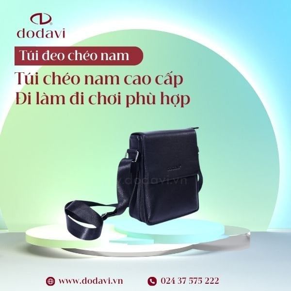 Túi Chéo Nam Cao Cấp – Đi Làm, Đi Chơi Đều Phù Hợp